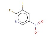 2,3-<span class='lighter'>DIFLUORO</span>-5-NITROPYRIDINE
