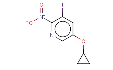 5-CYCLOPROPOXY-3-IODO-2-NITROPYRIDINE