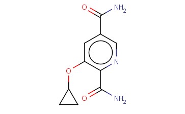 3-CYCLOPROPOXYPYRIDINE-2,5-DICARBOXAMIDE