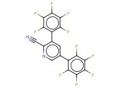 3,5-BIS(PERFLUOROPHENYL)-<span class='lighter'>2-CYANOPYRIDINE</span>