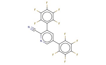 3,5-BIS(PERFLUOROPHENYL)-<span class='lighter'>2-CYANOPYRIDINE</span>