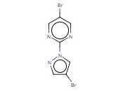 1-(5-BROMO-2-PYRIMIDYL)-<span class='lighter'>4-BROMOPYRAZOLE</span>