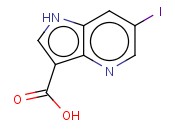 6-IODO-1H-PYRROLO[3,2-B]PYRIDINE-3-CARBOXYLIC ACID