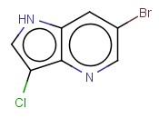 6-溴-3-<span class='lighter'>氯</span>4-<span class='lighter'>氮</span><span class='lighter'>杂</span><span class='lighter'>吲哚</span>
