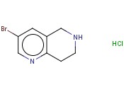 3-BROMO-5,6,7,8-TETRAHYDRO-1,6-NAPHTHYRIDINE HYDROCHLORIDE