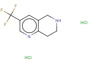 3-TRIFLUOROMETHYL-5,6,7,8-TETRAHYDRO-[1,6]NAPHTHYRIDINE HYDROCHLORIDE (1:2)