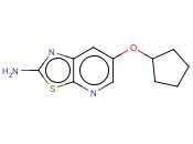 6-(CYCLOPENTYLOXY)-[1,3]THIAZOLO[5,4-B]PYRIDIN-2-AMINE