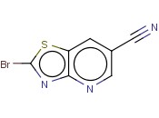 2-BROMO-[1,3]THIAZOLO[4,5-B]PYRIDINE-6-CARBONITRILE