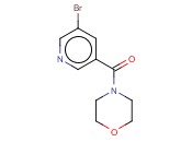 (5-BROMOPYRIDIN-3-<span class='lighter'>YL</span>)-<span class='lighter'>MORPHOLIN-4-YL</span>-METHANONE
