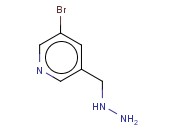 3-<span class='lighter'>BROMO</span>-5-(HYDRAZINYLMETHYL)<span class='lighter'>PYRIDINE</span>