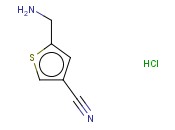 5-(<span class='lighter'>AMINO</span>METHYL)THIOPHENE-3-<span class='lighter'>CARBONITRILE</span> HYDROCHLORIDE