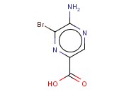 2-<span class='lighter'>AMINO</span>-3-BROMOPYRAZINE-5-CARBOXYLIC ACID