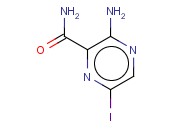 3-AMINO-6-IODO-PYRAZINE-2-CARBOXYLIC ACID AMIDE