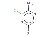 2-<span class='lighter'>AMINO</span>-5-BROMO-3-CHLOROPYRAZINE