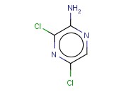 <span class='lighter'>2-Amino-3</span>,5-dichloropyrazine