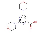 2,6-Dimorpholin-4-ylpyrimidine-4-carboxylic acid