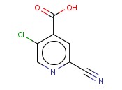 5-CHLORO-2-<span class='lighter'>CYANOPYRIDINE</span>-4-CARBOXYLIC ACID
