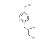 1,2-丙二醇,3-[5-(羟甲基)<span class='lighter'>吡</span><span class='lighter'>嗪</span><span class='lighter'>基</span>]-,(S)-(9CI)