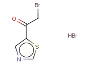 2-BROMO-1-THIAZOL-5-YL-ETHANONE <span class='lighter'>HYDROBROMIDE</span>