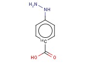 4-HYDRAZINOBENZOIC ACID, [RING-14C]-