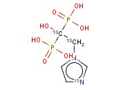 1-HYDROXY-2-(1H-IMIDAZOL-1-YL)ETHYLIDENE]-BISPHOSPHONIC ACID-15N2,13C2