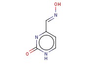 2-OXO-1,2-<span class='lighter'>DIHYDRO</span>-4-PYRIMIDINECARBALDEHYDE OXIME