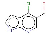 4-<span class='lighter'>氯</span>-7-氮杂<span class='lighter'>吲哚</span>-5-甲醛