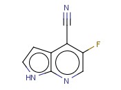 5-FLUORO-1H-<span class='lighter'>PYRROLO</span>[<span class='lighter'>2,3-B</span>]<span class='lighter'>PYRIDINE</span>-4-CARBONITRILE
