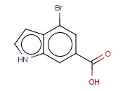 4-<span class='lighter'>BROMOINDOLE</span>-6-CARBOXYLIC ACID
