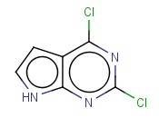 2,4-<span class='lighter'>DICHLORO</span>-7H-PYRROLO[<span class='lighter'>2,3</span>-D]PYRIMIDINE