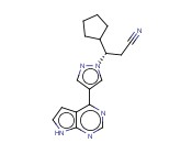 (3S)-3-(4-(7H-PYRROLO[2,3-D]PYRIMIDIN-4-YL)-1H-PYRAZOL-1-YL)-3-CYCLOPENTYLPROPANENITRILE