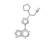 (3S)-3-(4-(7H-<span class='lighter'>PYRROLO</span>[2,3-D]<span class='lighter'>PYRIMIDIN</span>-4-YL)-1H-PYRAZOL-1-YL)-3-CYCLOPENTYLPROPANENITRILE