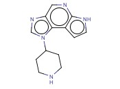 IMIDAZO[4,5-D]PYRROLO[2,3-B]PYRIDINE, 1,6-DIHYDRO-1-(4-PIPERIDINYL)-