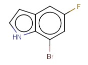 5-FLUORO-7-<span class='lighter'>BROMOINDOLE</span>