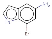 5-AMINO-7-<span class='lighter'>BROMOINDOLE</span>