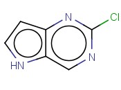2-<span class='lighter'>CHLORO</span>-5H-PYRROLO[3,2-D]<span class='lighter'>PYRIMIDINE</span>