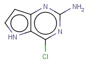 4-CHLORO-5H-PYRROLO[3,2-D]PYRIMIDIN-2-<span class='lighter'>AMINE</span>