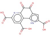 4,5-Dioxo-4,5-dihydro-1H-pyrrolo[2,3-f]quinoline-2,7,9-tricarboxylic acid