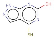 4-MERCAPTO-1H-PYRAZOLO[3,4-D]PYRIMIDIN-6-OL