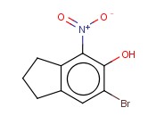 6-BROMO-4-NITRO-2,3-DIHYDRO-1H-INDEN-5-OL
