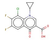 8-CHLORO-1-CYCLOPROPYL-6,7-DIFLUORO-1,4-DIHYDRO-4-OXO-3-QUINOLINECARBOXYLIC ACID