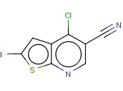 4-CHLORO-2-IODOTHIENO[2,3-B]PYRIDINE-5-CARBONITRILE