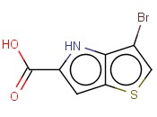 3-<span class='lighter'>溴</span>-4H-<span class='lighter'>噻吩</span><span class='lighter'>并</span>[3,2-b]吡咯-5-羧酸