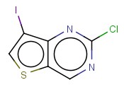 2-<span class='lighter'>CHLORO</span>-7-IODOTHIENO[3,2-D]<span class='lighter'>PYRIMIDINE</span>