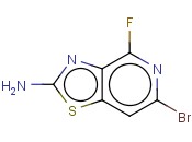 6-BROMO-4-FLUORO-[1,3]THIAZOLO[4,5-C]PYRIDIN-2-AMINE