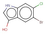 1H-INDOL-3-OL,5-BROMO-6-CHLORO-
