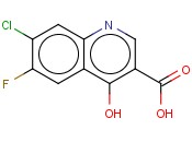 <span class='lighter'>7-CHLORO-6-FLUORO-4-HYDROXY-3-QUINOLINECARBOXYLIC</span> ACID