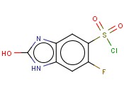 6-FLUORO-2-OXO-2,3-DIHYDRO-1H-BENZIMIDAZOLE-5-SULFONYL CHLORIDE