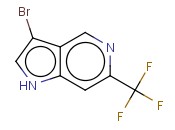 3-BROMO-6-(TRIFLUOROMETHYL)-<span class='lighter'>5-AZAINDOLE</span>