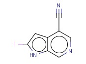 2-IODO-1H-PYRROLO[2,3-C]PYRIDINE-4-CARBONITRILE